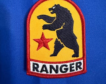 NCR: Ranger Patch with Hook and Loop backing