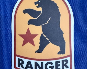 NCR Ranger Badge Sticker - Fallout