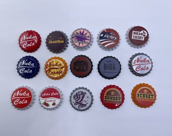 Nuka Cola Bottle Caps Multiple Varieties - Fallout