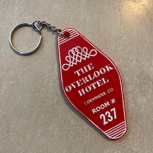 The Overlook Hotel Room Keychain