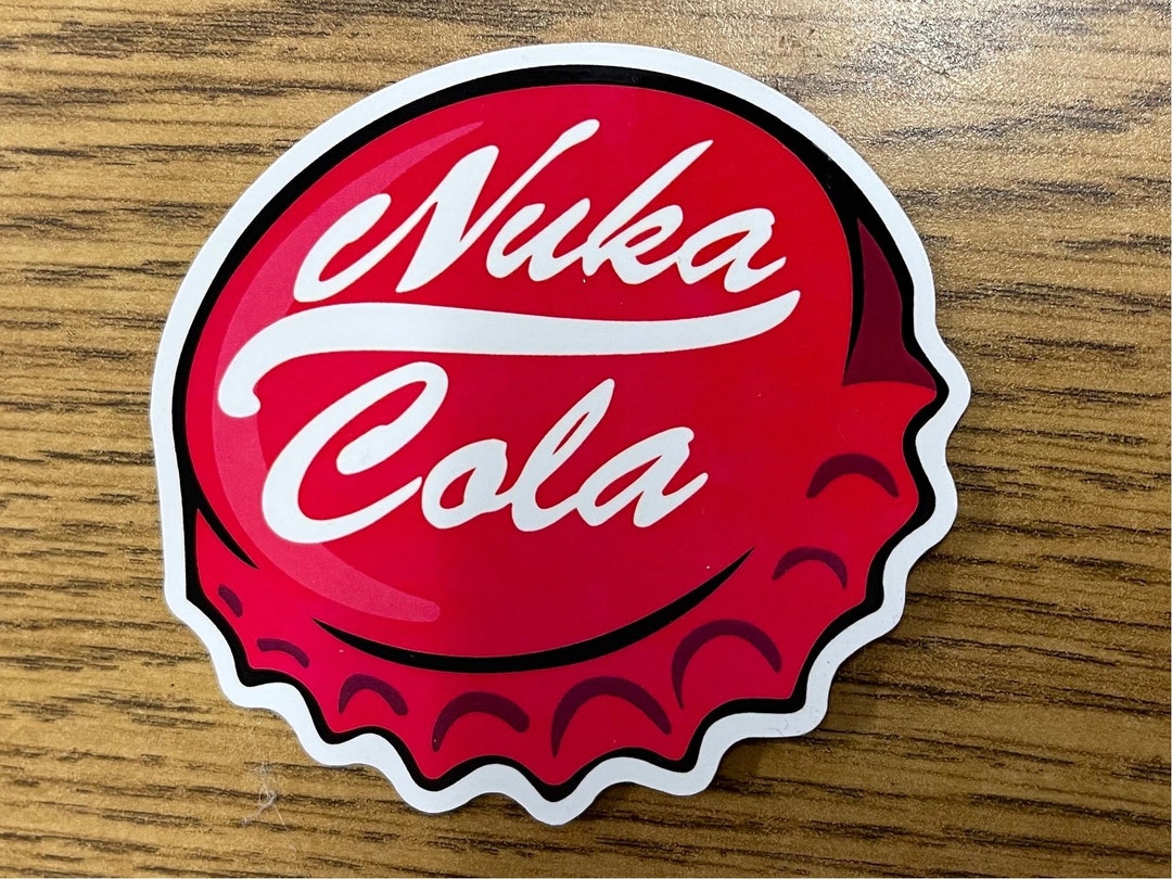 Nuka Cola Cap Sticker - Fallout - Etsy