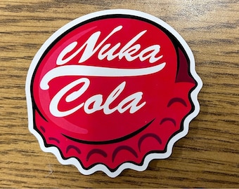 Nuka Cola Cap Sticker - Fallout