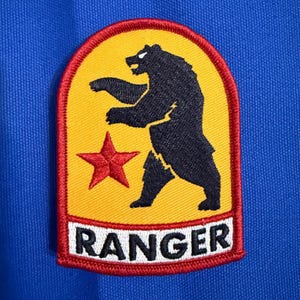 NCR Ranger: Bär Aufnäher mit Klettverschluss