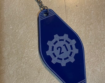 Vault-Tec Vault Keychain