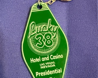 Lucky 38 Presidential Suite Keychain