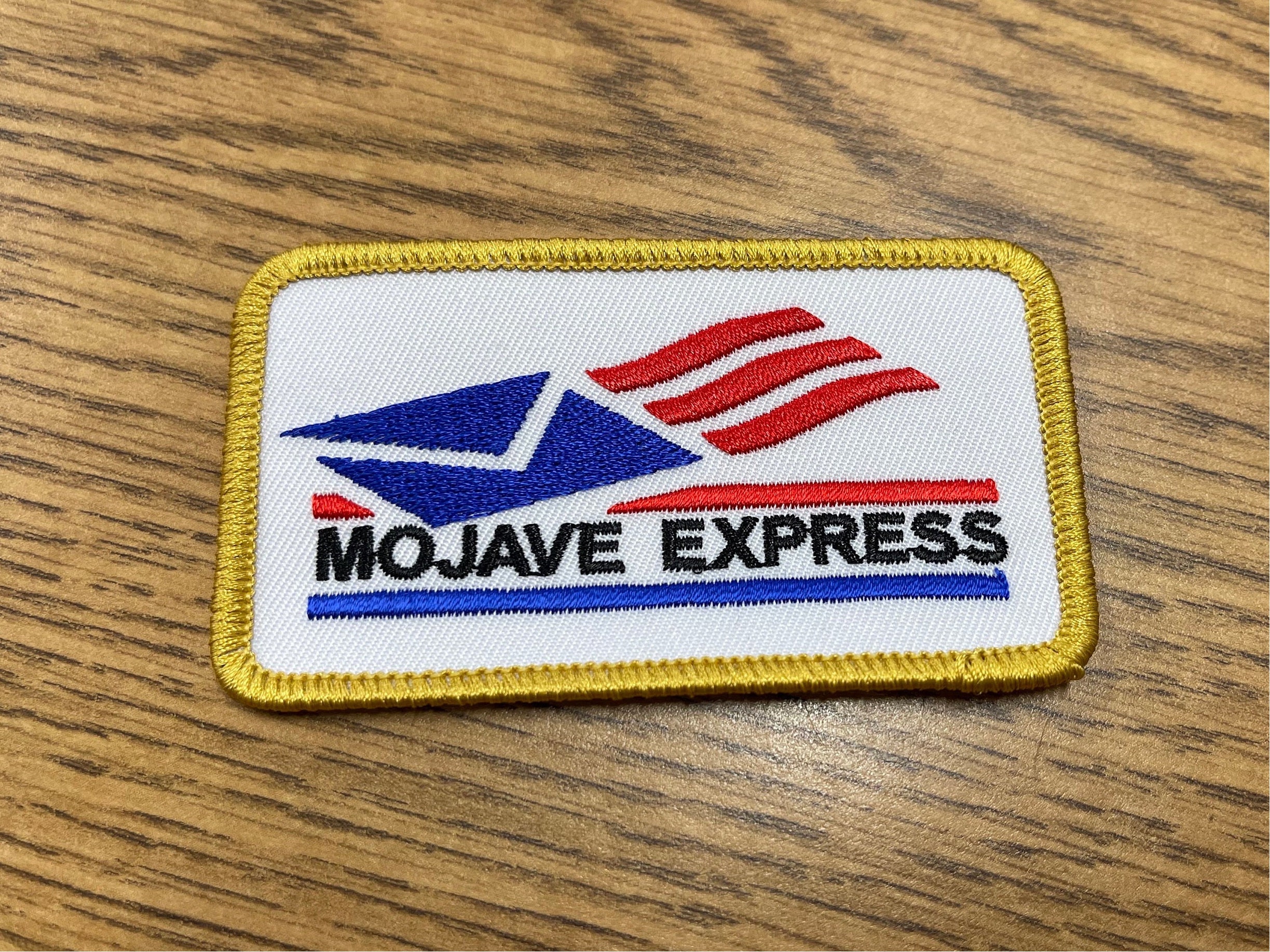 Patch Flocé Vintage Pekin Express 11 X 9.5 Cm (neuf, Sans Marque)