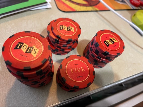 Fallout New Vegas Inspired the Tops Casino Multi-stripe Clay