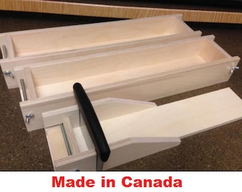 5 to 6 Lb. Wood Soap Molds and Adjustable Cutter