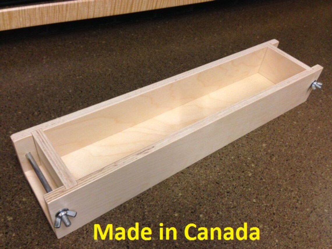 5 to 6 lb. Wooden Soap Mold and Adjustable Bar Cutter and Etsy