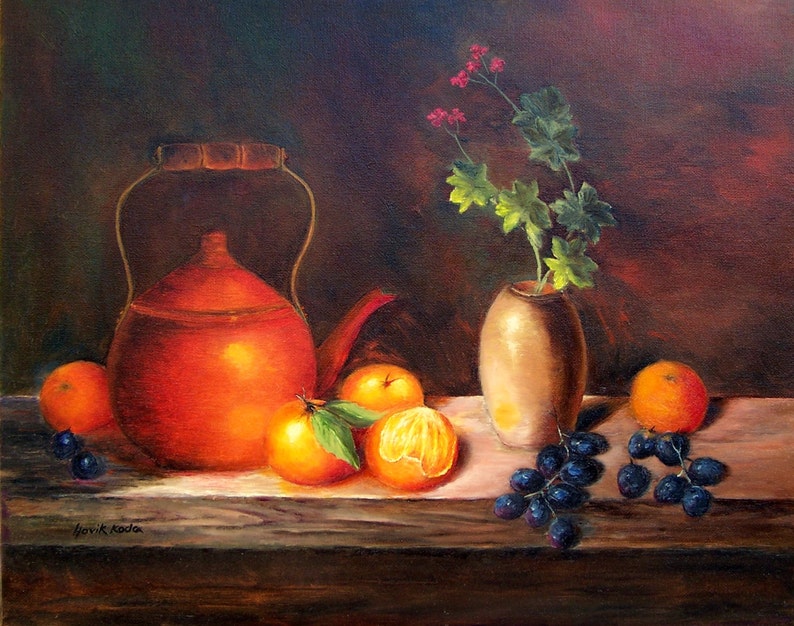  Nature  morte  peinture original peinture  lhuile huile  sur 