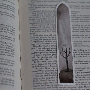 Tree Watercolor Bookmark