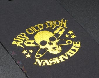 Foil Black Card, Black Foil Tag, Black Hang Tag, Black Swing Tag, Black Swing Ticket, Hot Foil Stamping, Gold Foil Tag, Custom Black Hangtag