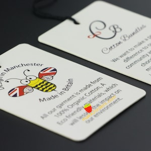 Etiquetas colgantes para ropa, etiquetas personalizadas para ropa, etiquetas gruesas, etiquetas de papel personalizadas, etiquetas de papel para ropa, etiquetas colgantes mate, etiquetas colgantes mate, etiquetas colgantes brillantes