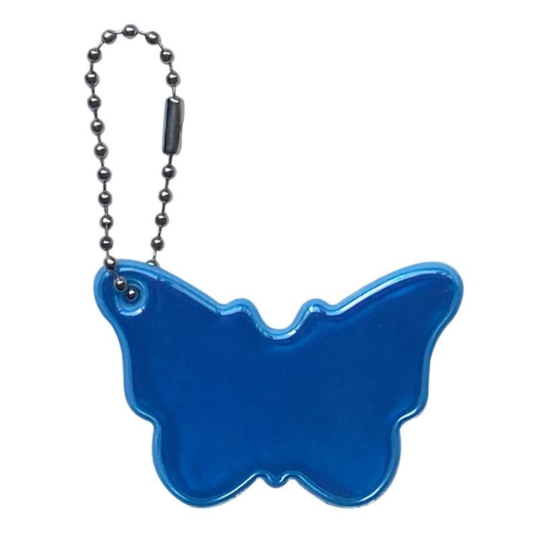 Butterfly Key Rings Reflective Butterfly Key Chain, Butterfly Key Ring, Butterfly Pvc Tag ...