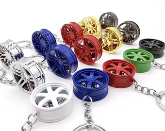 Car Rim Model, Zinc Alloy Wheel Hub, Wheel Boss Keyring, Tyre Rim, Wheel Rim, BBS Rim Model, Rim Key Tag, Zinc Alloy Hub Key Tag, Post Ship.