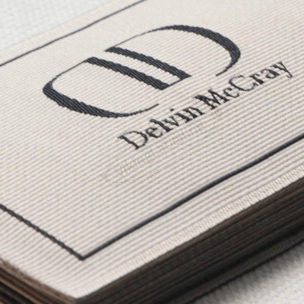 Custom Made Woven Clothing Label Woven Textured Tag Textured Fabric Label Premiun Woven Label Garment Fabric Label Free Post Shipping.