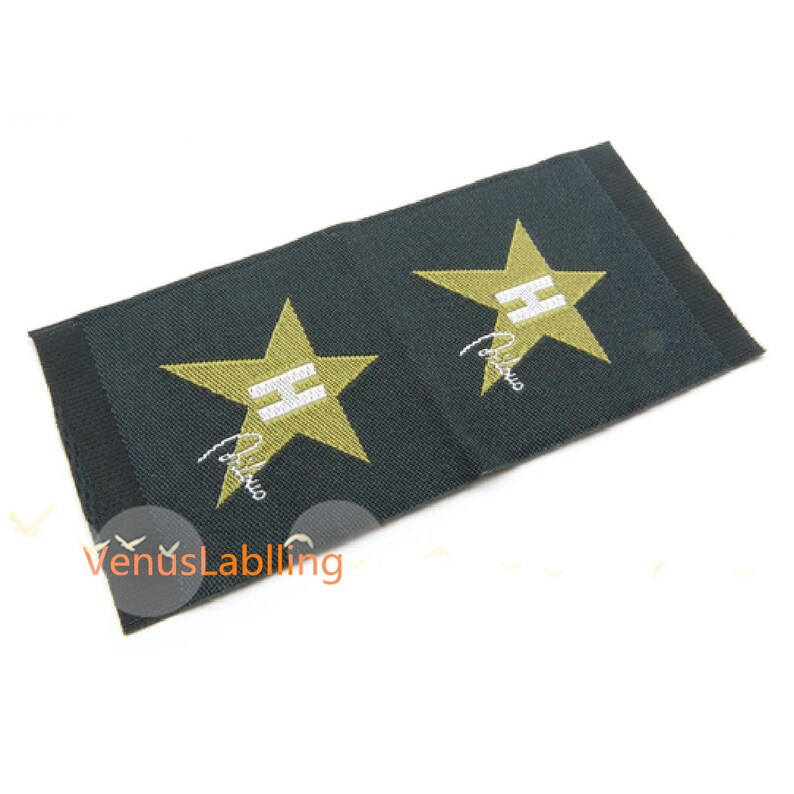 Name Tags for Clothing Embroidered Name Tags Sew on Name Etsy