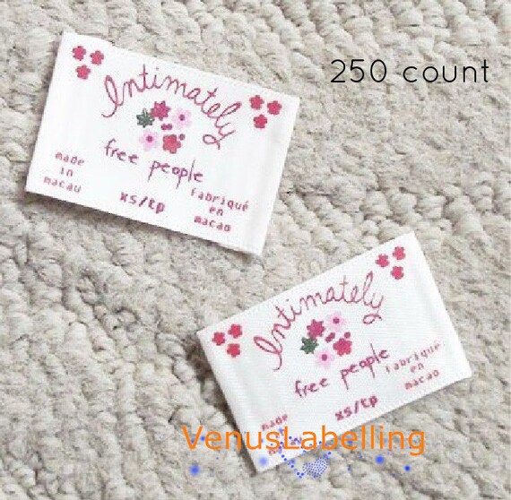 Clothing Name Label Name Tags for Clothing Sew on Name Tags Etsy