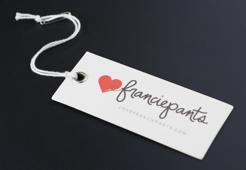 Custom Hang Tags, Clothing Swing Tags, Hanging Tag, Cardstock Tags, Clothing Tags, Swing Ticket, Swing Tag with Eyelet, Print on both side image 10