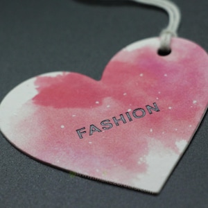 Gerecycled folielabel, gerecyclede hotstempellabel, op maat gemaakte folielabel, eco-vriendelijke foliehanglabel, folielabels natuurlijke kleding, glanzende papieren labels