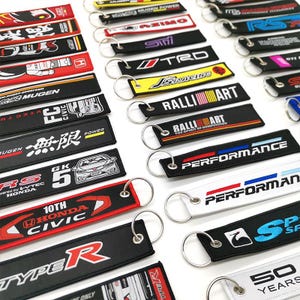 Racing Car Keyring, Key Tag for Car, Keychain for Super Car, Type R key tag, Super Car Keychain, Racing Key Tag, Performance Car Keychain