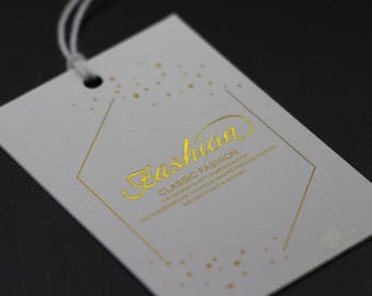 Foliehanglabels, foliehanglabels, foliehanglabels met textuur, gerecyclede hanglabels, gerecyclede hanglabels, aangepaste kledinglabels, gratis verzending.