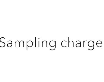 Sampling charge of Jonathan's label order.