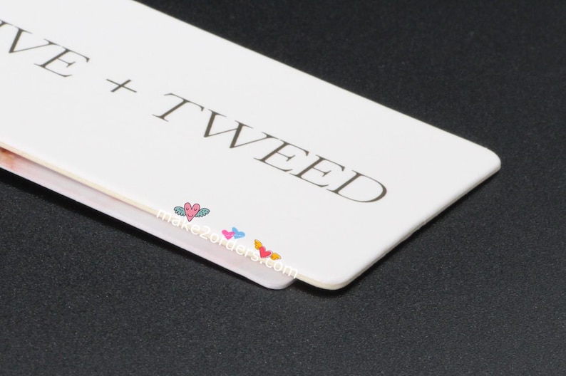 Custom Hang Tags, Clothing Swing Tags, Hanging Tag, Cardstock Tags, Clothing Tags, Swing Ticket, Swing Tag with Eyelet, Print on both side image 7