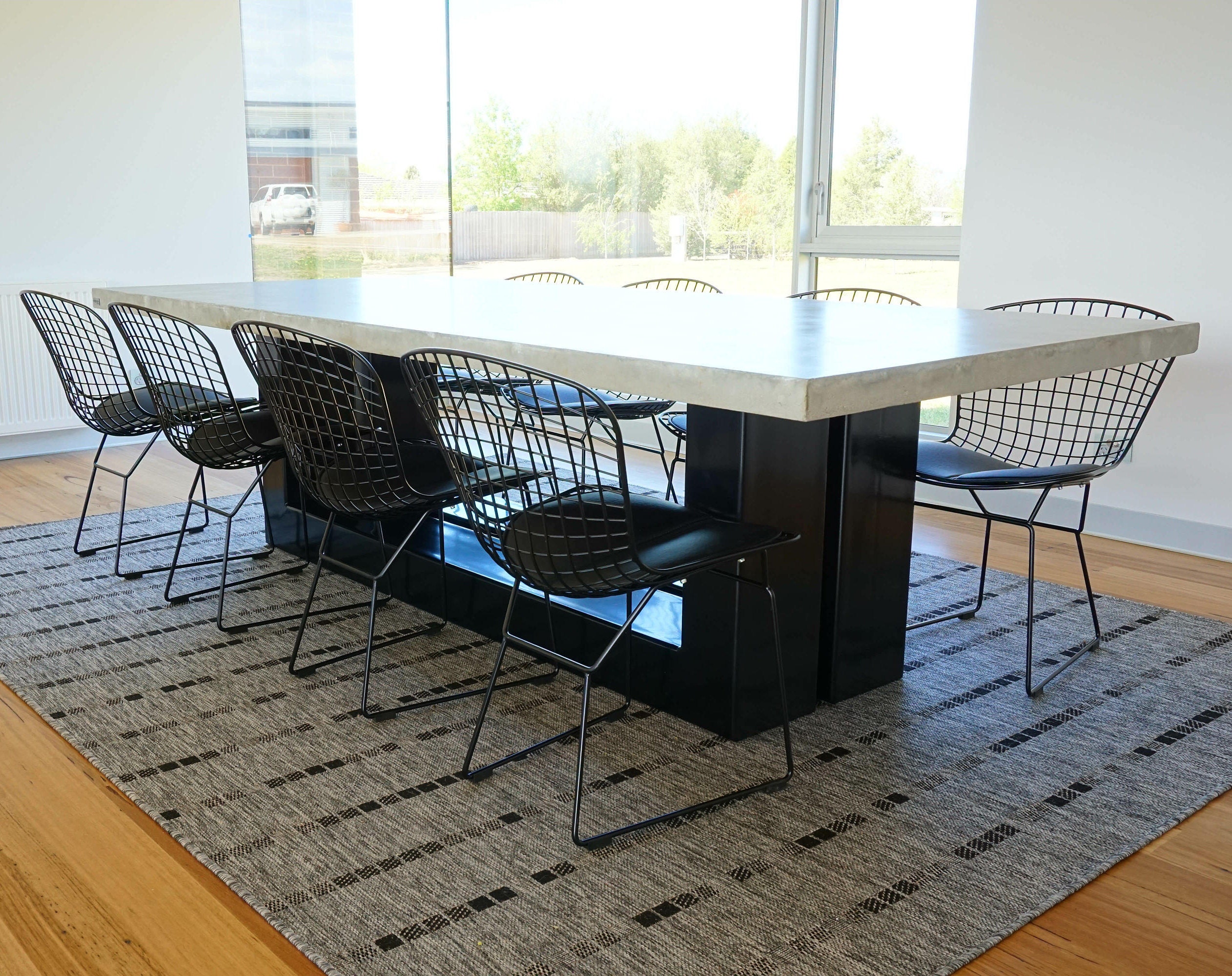 8 seater concrete dining table new arrivals