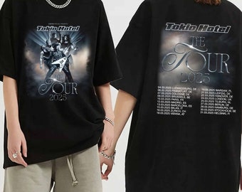 Tokio Hotel Tour 2025 Shirt, Tokio Hotel Band Fan Shirt, Tokio Hotel Concert Shirt, Tokio Hotel Band Gift