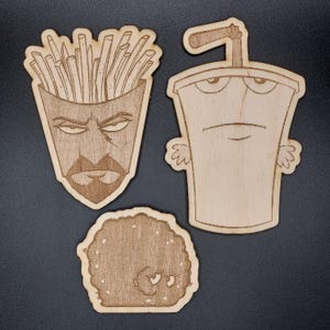 Aqua teen gang! and Carl