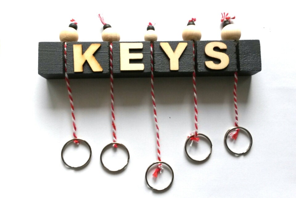 KEYRACK. AFRICAN GREY PARROT WALL HANGING KEY RACK NEW