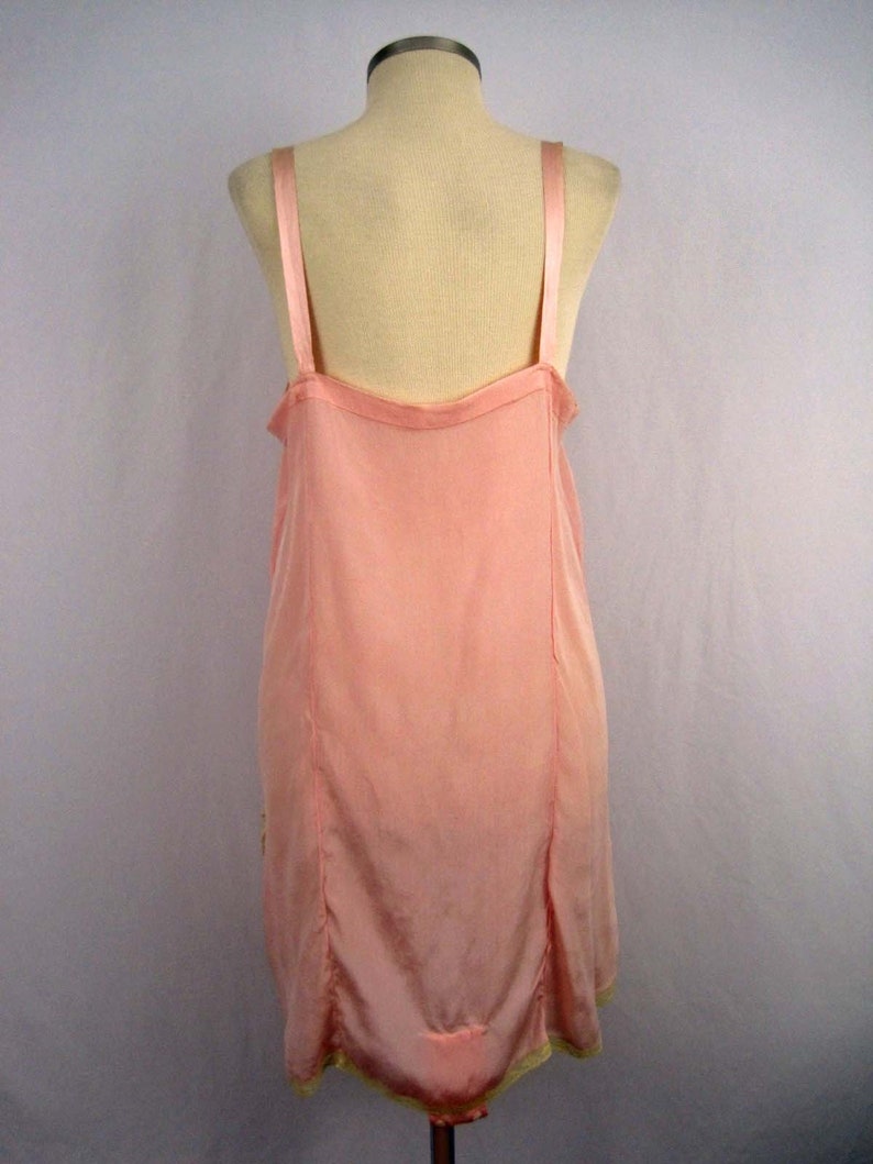 1920s Pink Silk Step-in Teddy Lace Trim / Embroidered Silk - Etsy