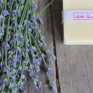 Bio-Hirtenseife Ziegenmilch mit Lavendelöl Bild 1