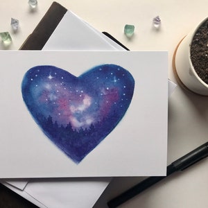 Northern Lights Valentine Card Set, 5x7, Schepen gratis naar de VS!