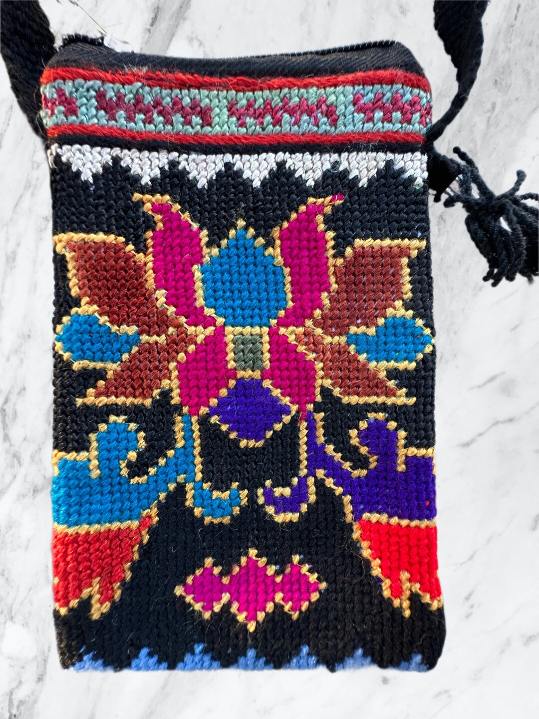 Handmade Needlepoint Clutch Bag Etsy