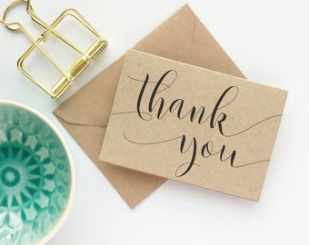 thank you notes etsy