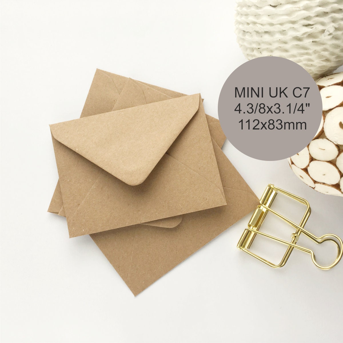 100 Mini Seed Envelopes Gift Card Envelopes Small Envelopes UK Etsy