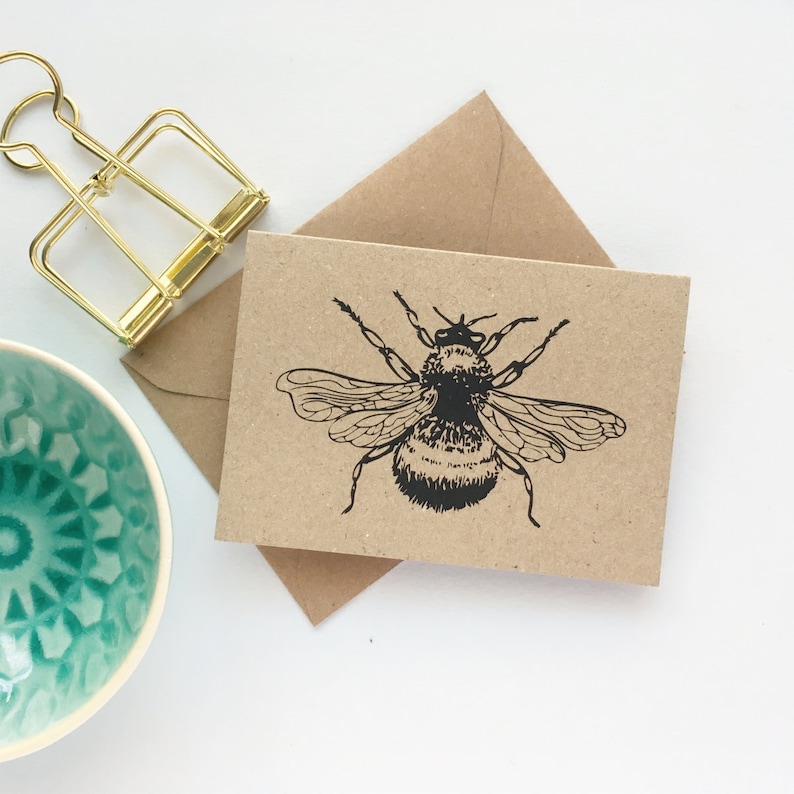 Eco Friendly Bee Thank You Cards | Stay At Home Mum