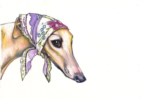 whippet art