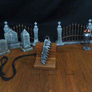 Bloodborne Saw Hunter Badge Necklace
