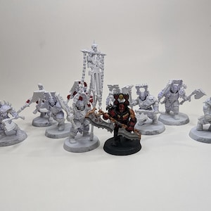Blades of Khorne Blood Warriors | 10 Painted Miniatures