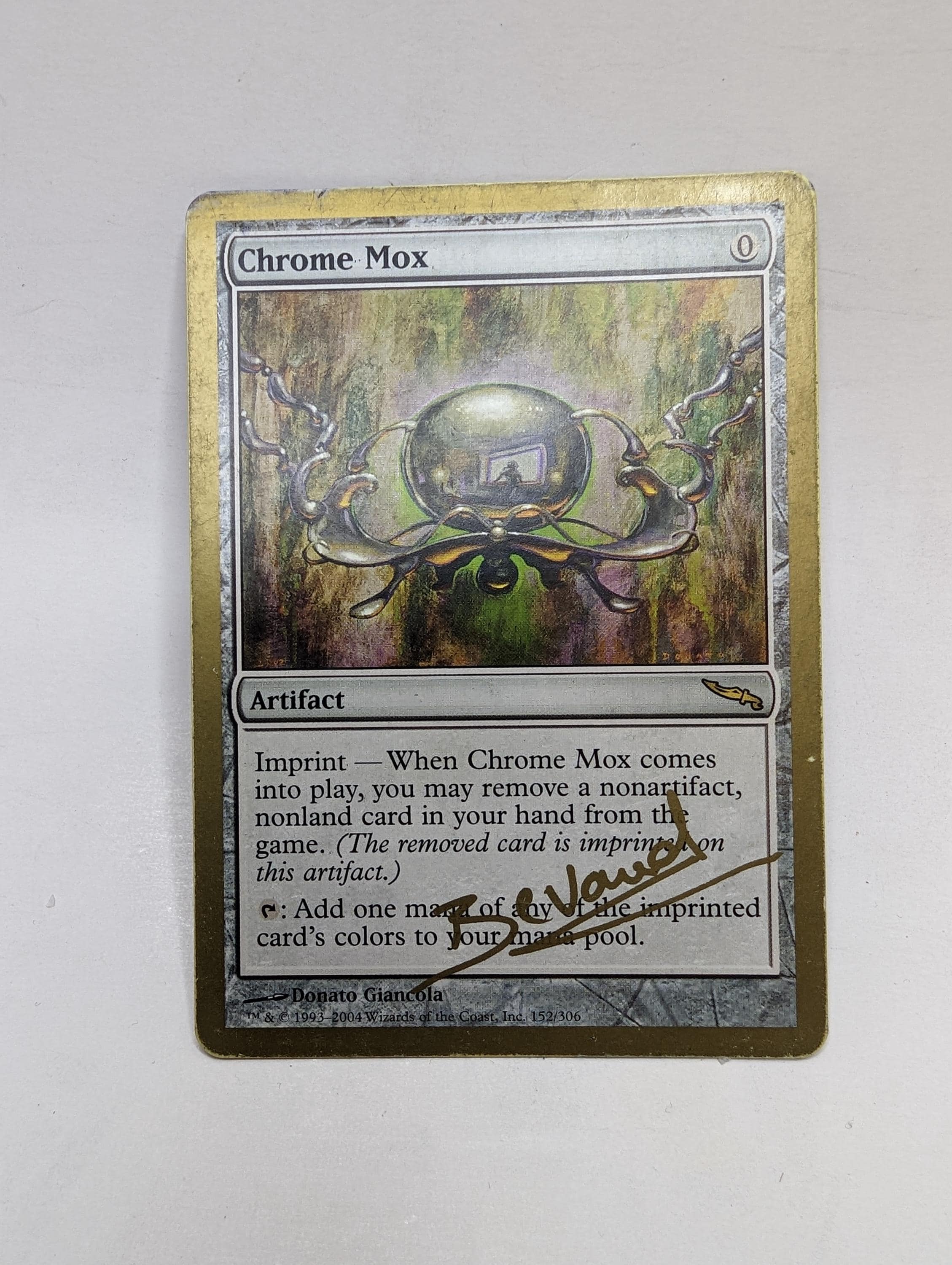 Chrome Mox Magic the Gathering Single Card | World Championship