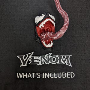 Spiderman Venom Playstation 5 Venom Head And Text Accessories bild 6