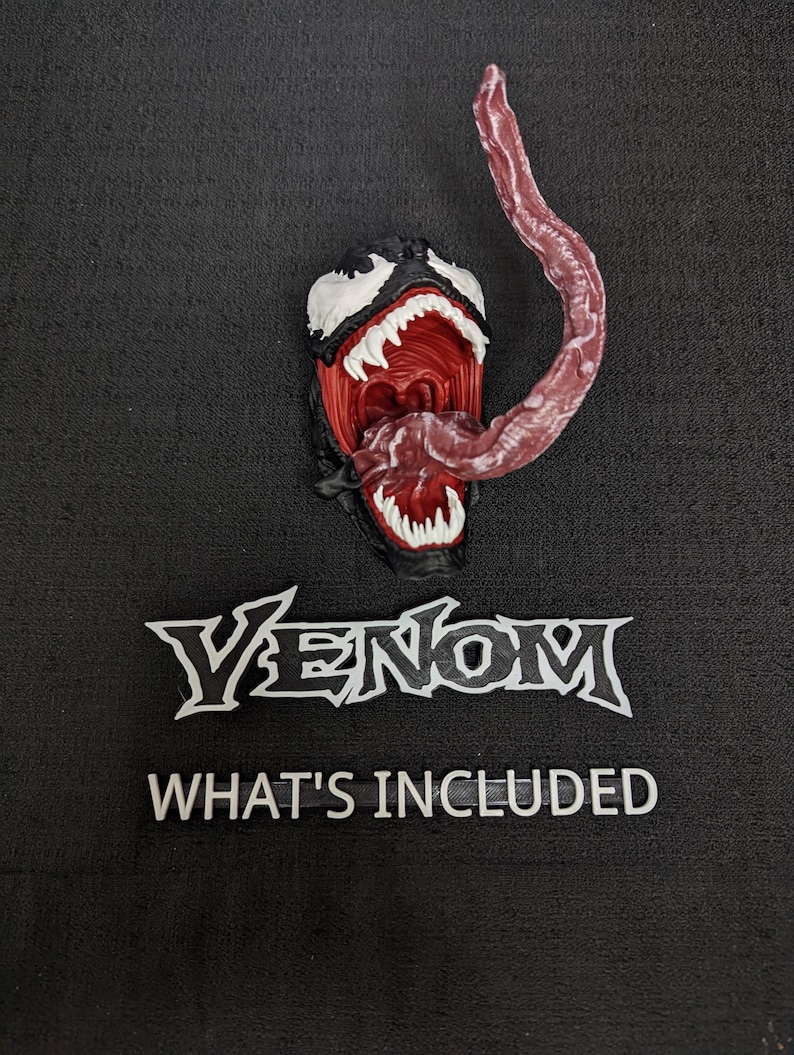 Spiderman Venom Playstation 5 Venom Head And Text Accessories bild 6