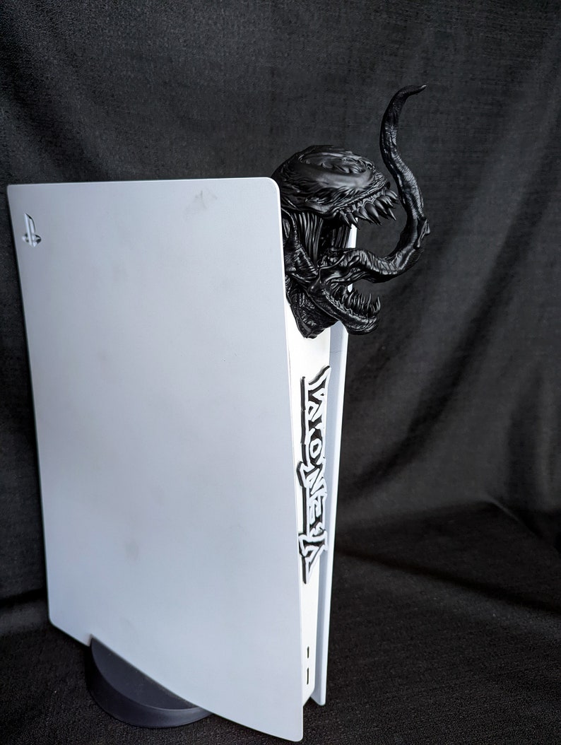 Spiderman Venom Playstation 5 Venom Head And Text Accessories bild 9