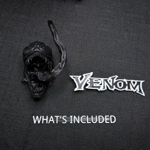 Spiderman Venom Playstation 5 Venom Head And Text Accessories bild 10