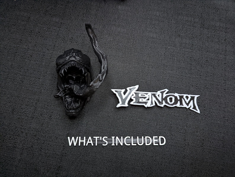 Spiderman Venom Playstation 5 Venom Head And Text Accessories bild 10