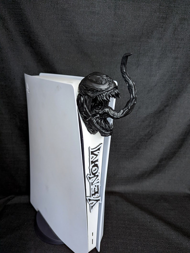 Spiderman Venom Playstation 5 Venom Head And Text Accessories bild 7