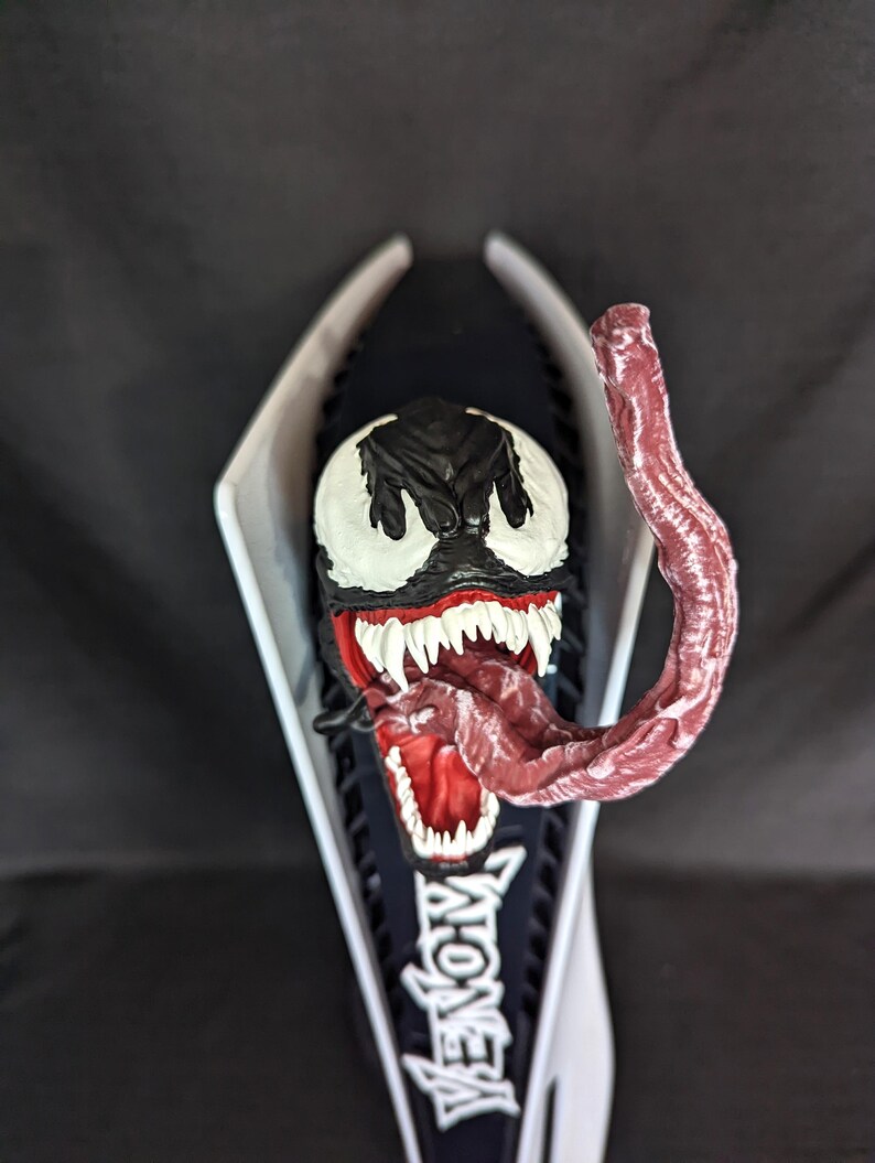 Spiderman Venom Playstation 5 Venom Head And Text Accessories bild 4